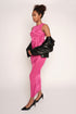 The Abstract Maxi Dress, Pink