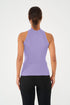 High Neck Twisted Cut Out Top, Lilac